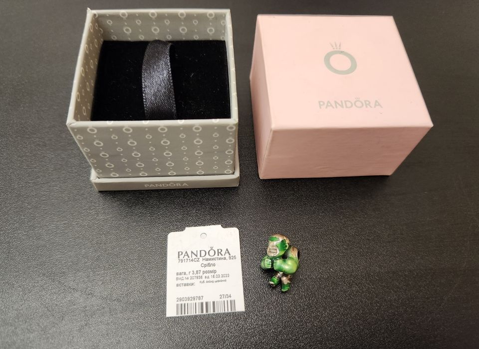 Pandora Hulk Charm Халк Бусина Шарм