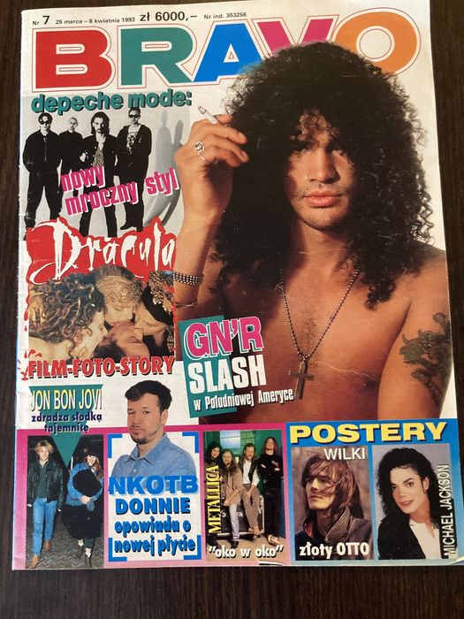 Bravo nr7 1993 rok unikat