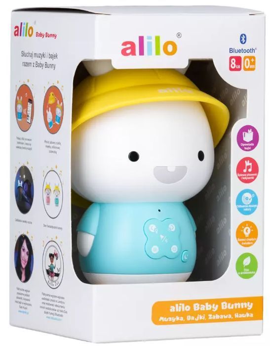 Alilo. Króliczek Baby Bunny G9S+, niebieski. Alilo