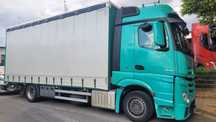 Mercedes-Benz Actros 1842 Winda  faktura winda plandeka firanka solo solostar