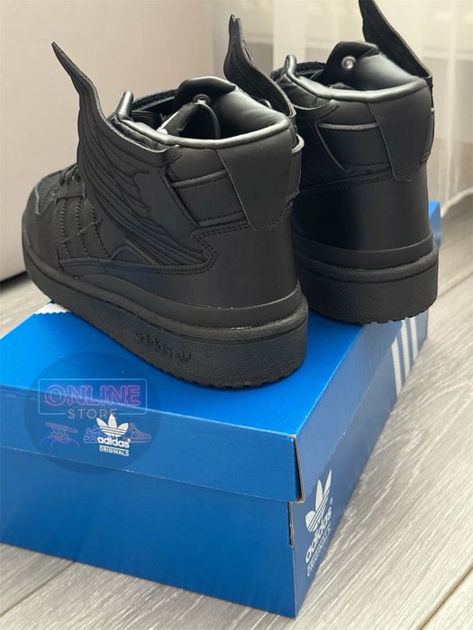 Кросівки ADIDAS X JEREMY SCOTT Forum Hi Wings 4.0 black