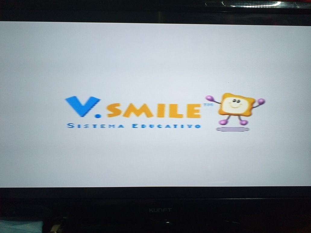 Consola para crianças (v. Smile) com comando e 2 jogos (vtech)