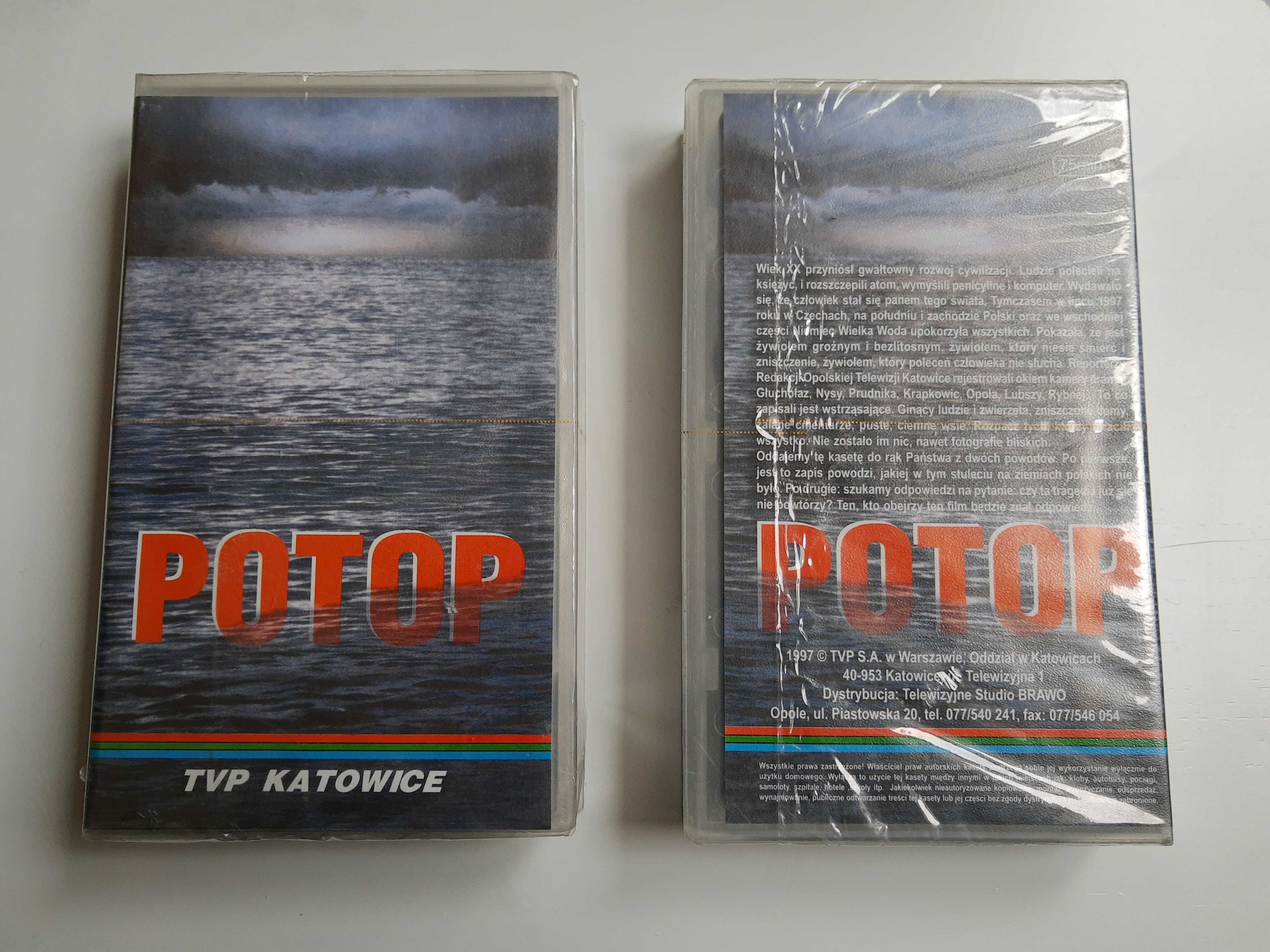 Potop Powódz z 1997 roku Kaseta VHS