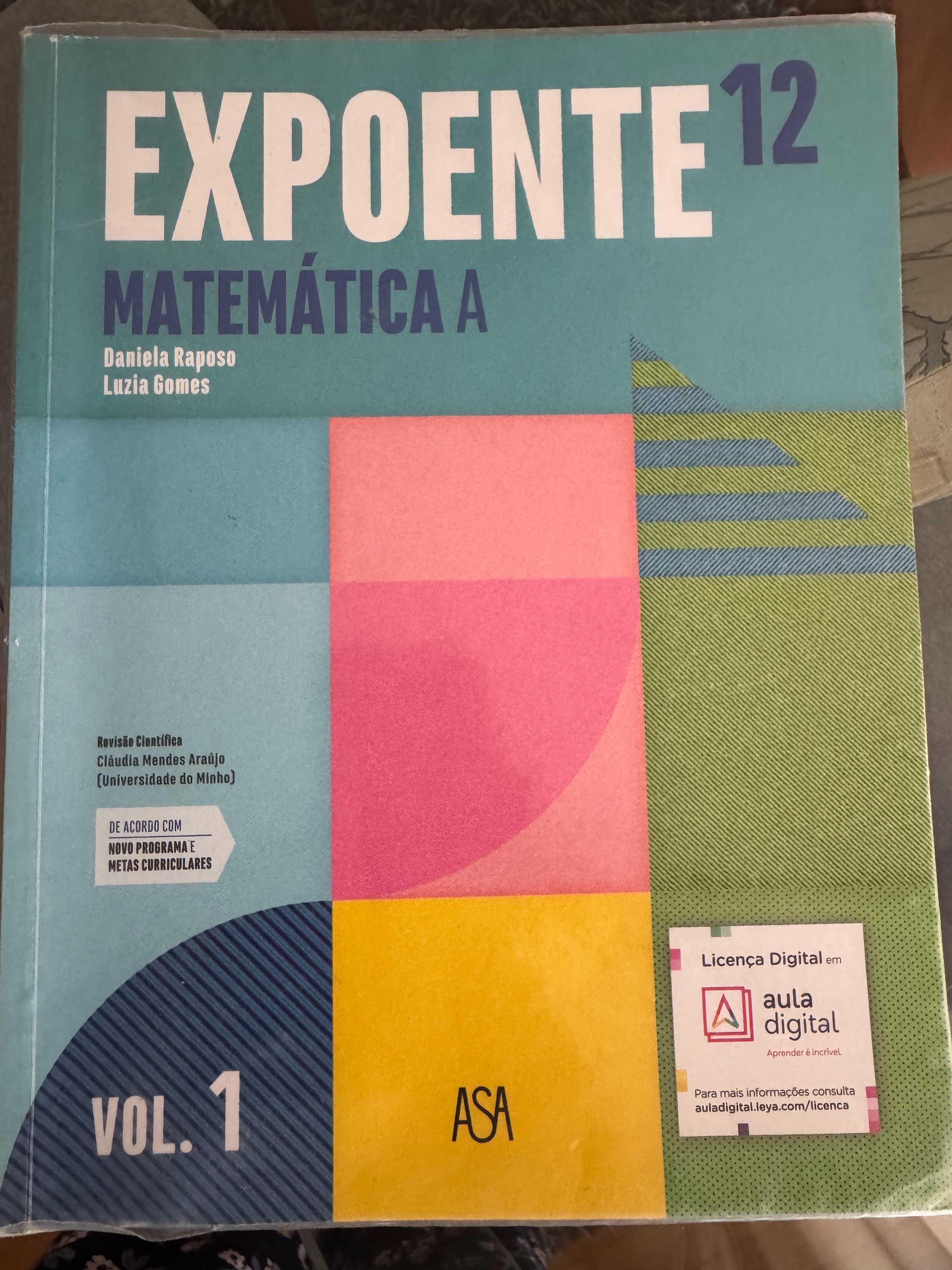 Exponte 12 Matemática A