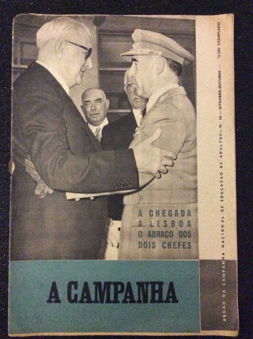 A campanha órgão da companhia nacional de educação de adultos, 1956