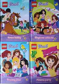 4 książeczki z serii LEGO friends - idealne