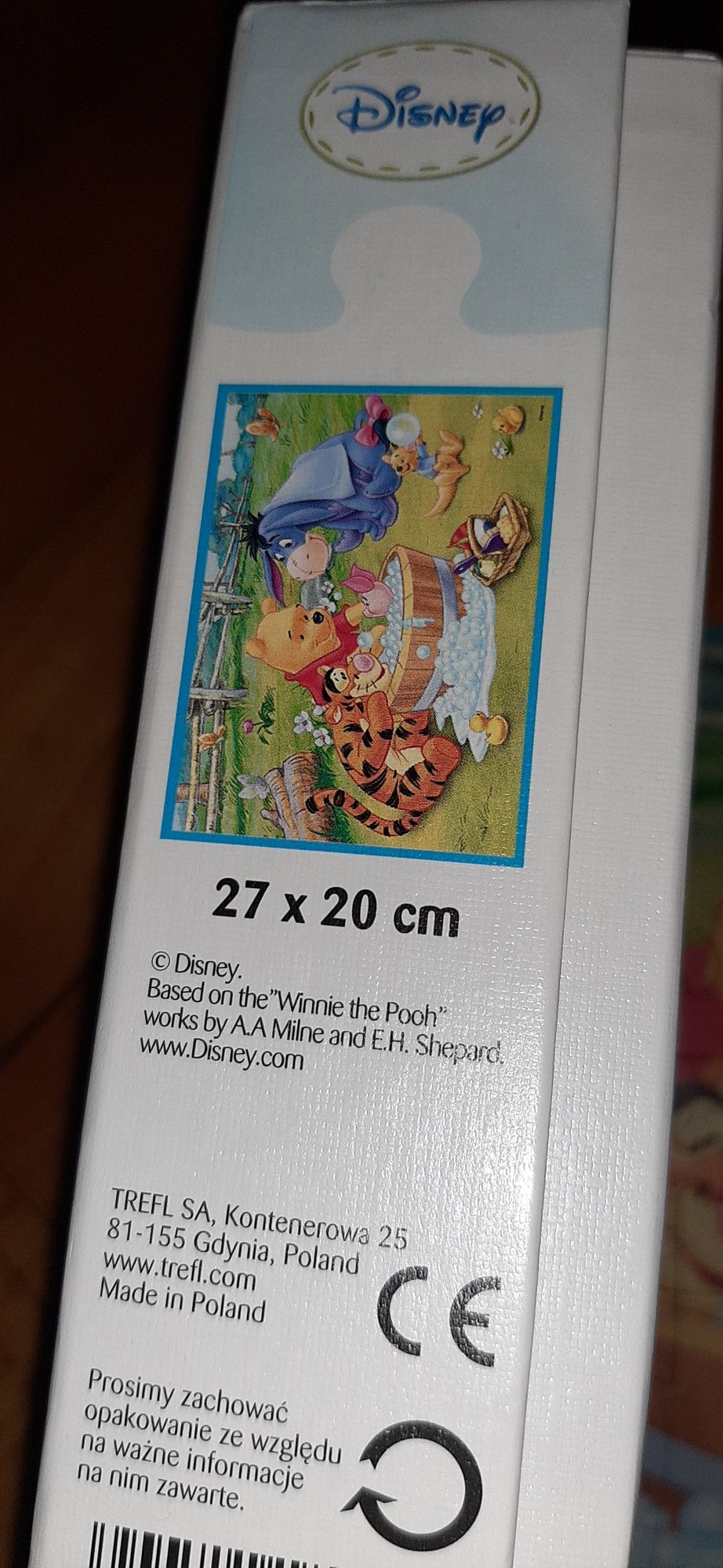 Puzzle Kubuś Puchatek 30 elementów