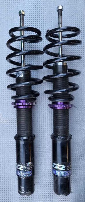 Комплект винтовой подвески D2 racing (койловеры) WV Golf 6/7 audi a4,