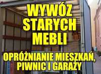 Wywóz Mebli Staroci Opróżnianie Mieszkań Domów Piwnic Utylizacja Toruń