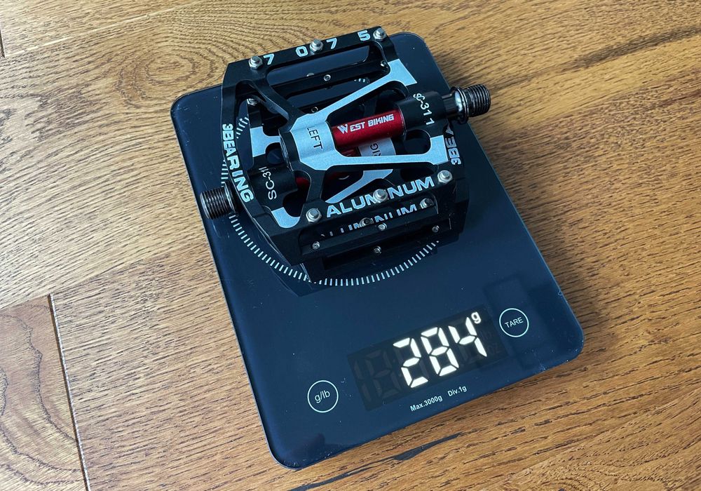 platformowe pedały rowerowe łożyska maszynowe Alu CNC West Biking PRO