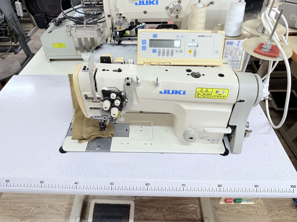 Dwuigłówka Juki LH-3168-7 automat servo 230V rozstaw 4,8mm wył. igieł