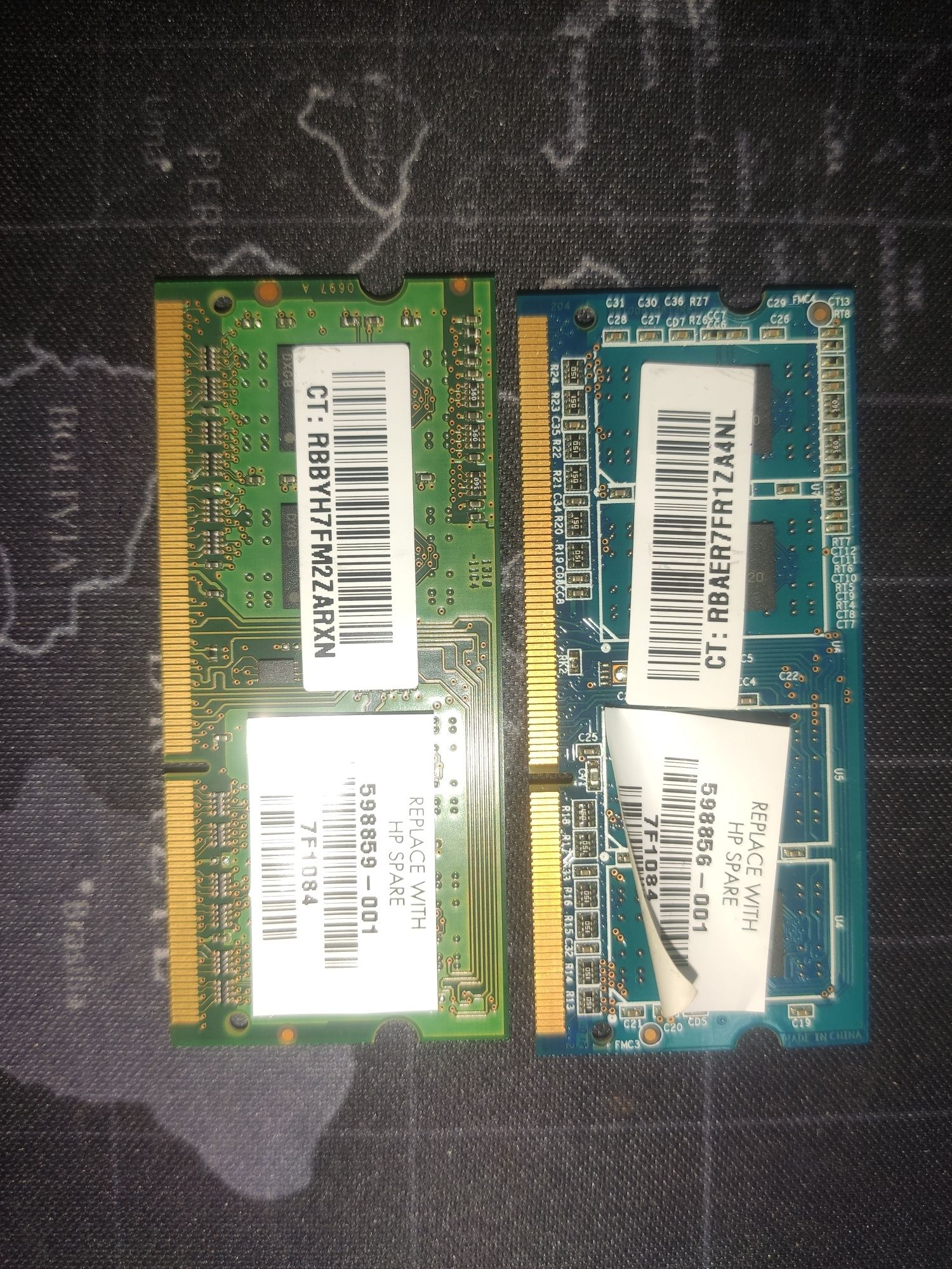 пам'ять для ноутбуку 2 gb Micron Ddr3 so-dimm 10600 1333mhz