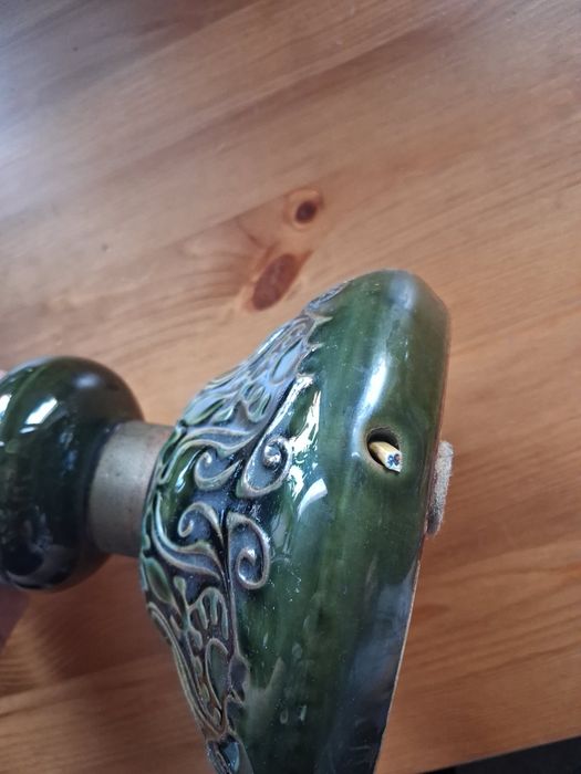 Lampa ceramiczna - prl