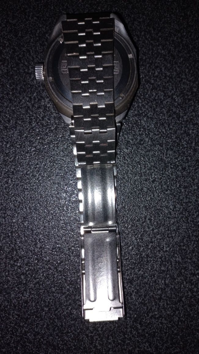 Часы Амфибия металлический браслет новые