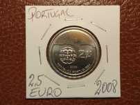 A141 Moeda de 2,5 euro de 2008 Unesco Centro Histórico do Porto