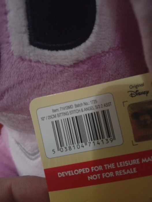 Peluche Angel original tamanho 25