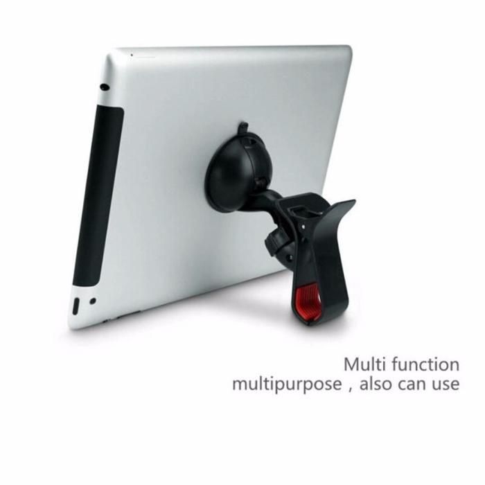 Suporte de telemóvel c/ ventosa para-brisas do carro - Branco