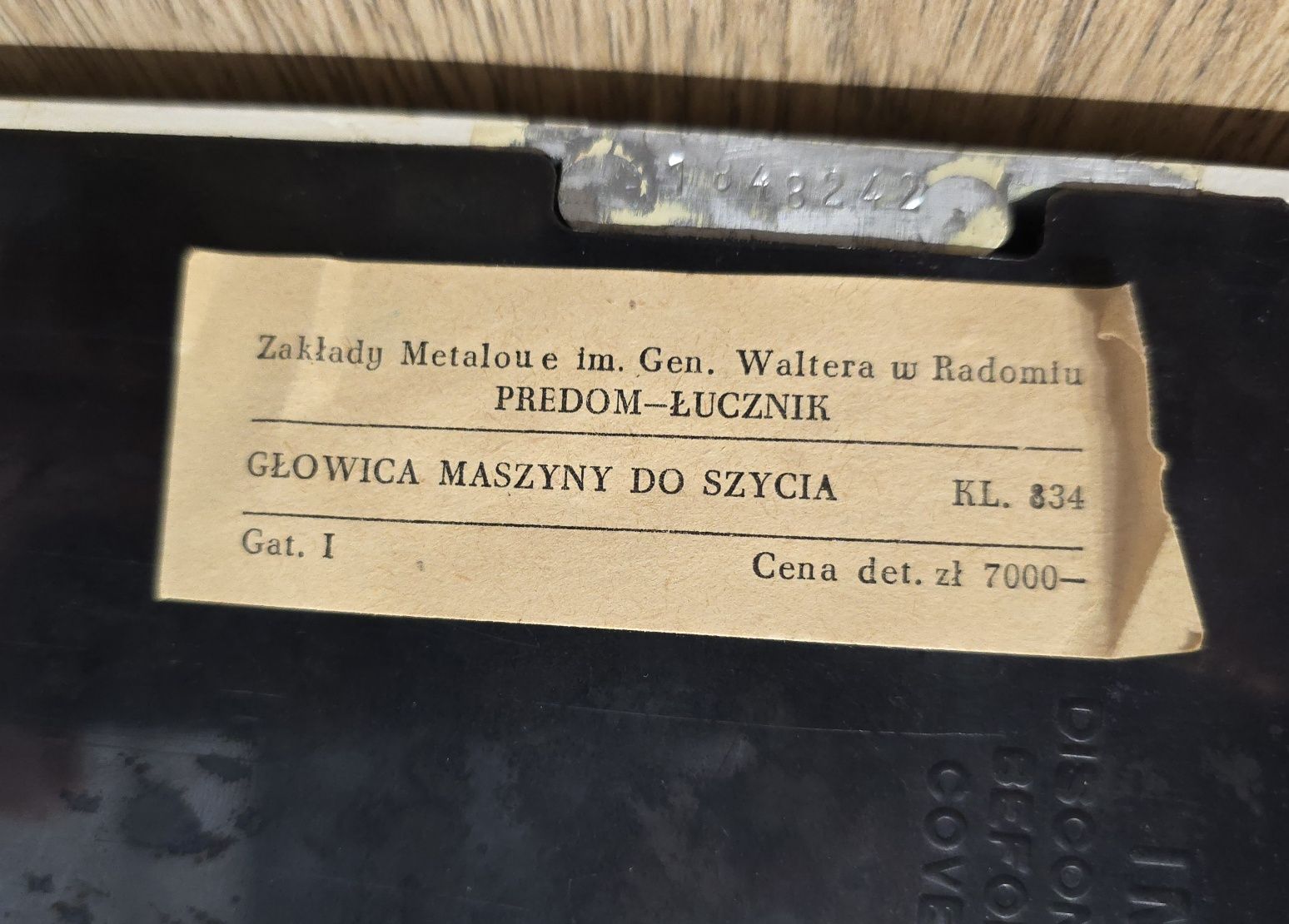 Maszyna do szycia Predom Singer 834 z torbą