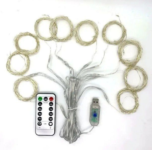 Гірлянда-штора 3на3метра! 280грн