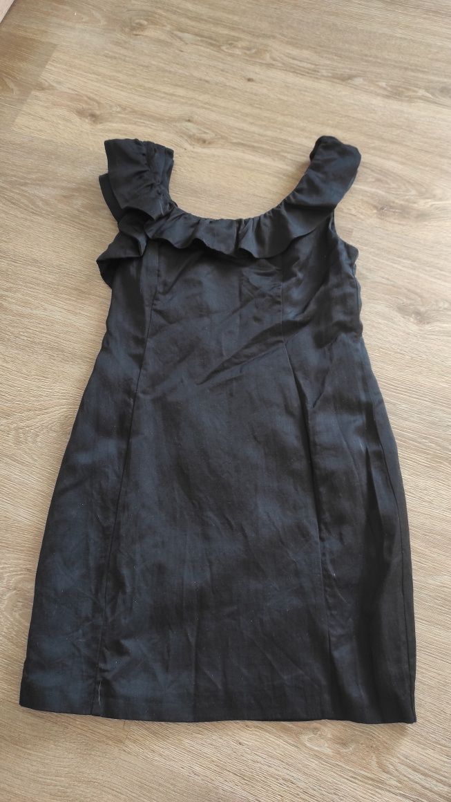 Czarna sukienka r36