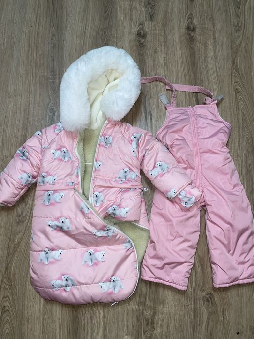Зимовий конверт - комбінезон від 0до15/2роки