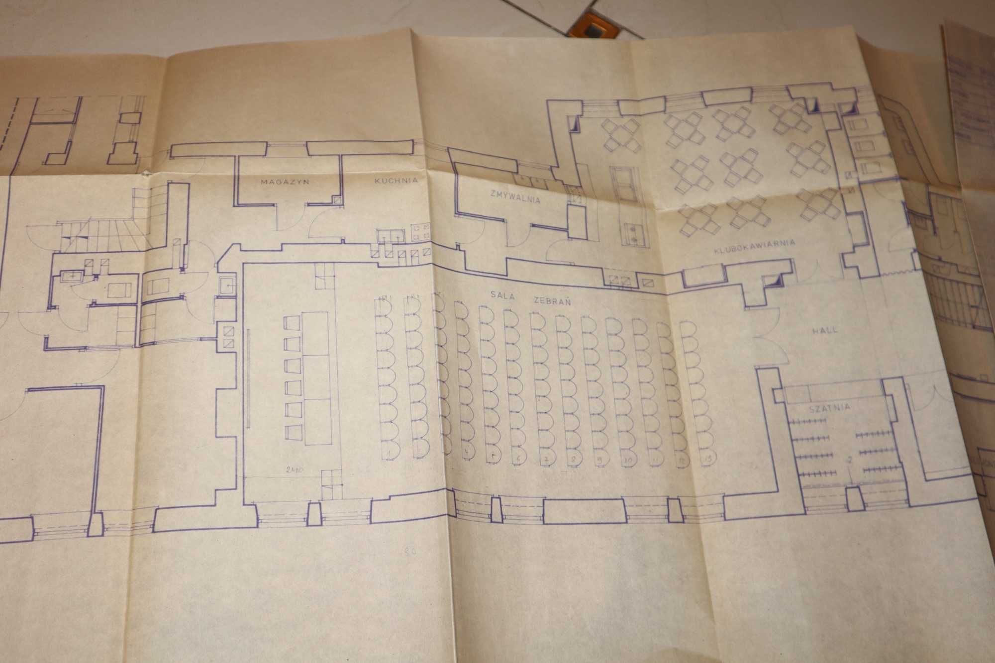 Projekty PRL MOKOTOWSKA 40 Centrum Studenckiego Ruchu Naukowego 1974 r