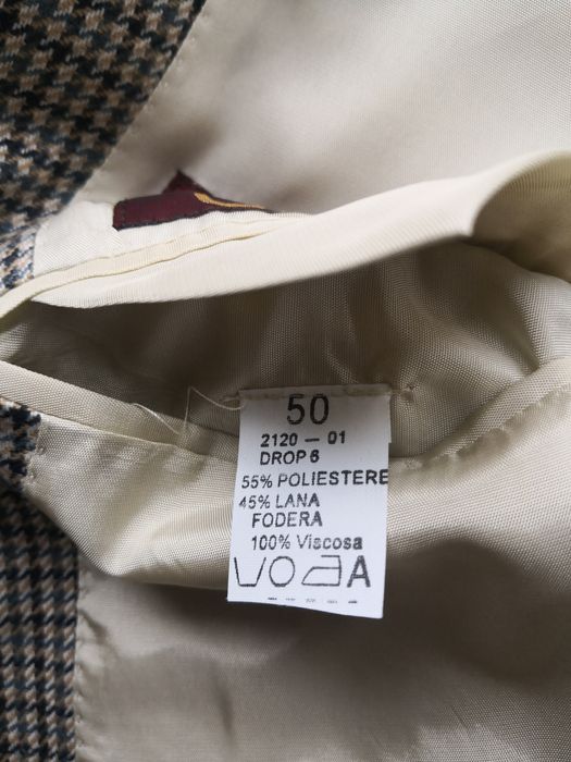 L'uomo Włoska Marynarka Męska