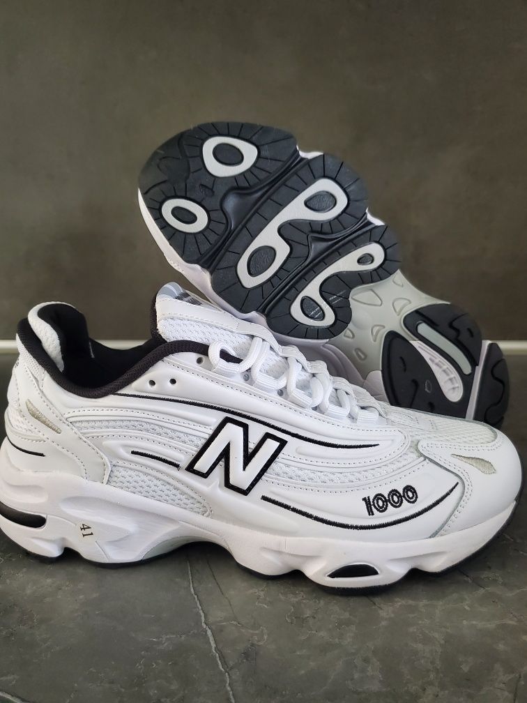 New Balance 1000 чоловічі  білі кросівки