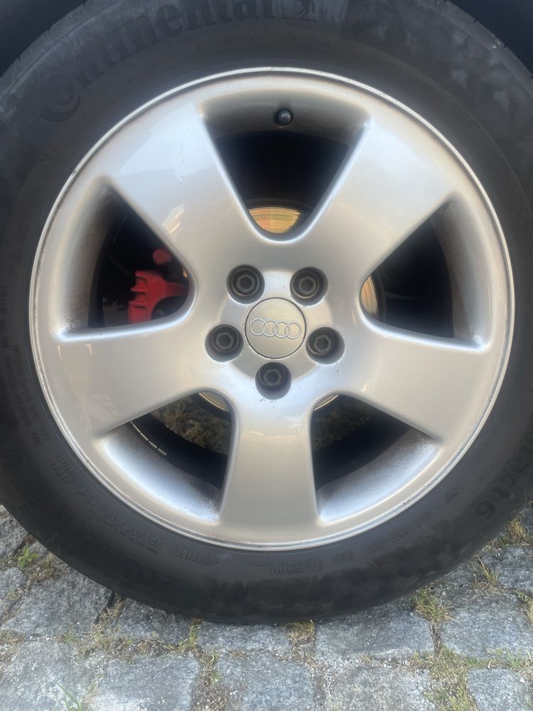 Vendo 5 jantes originais audi