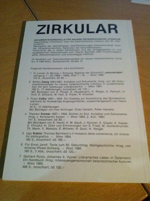 Karl Kraus - Biografia em alemão