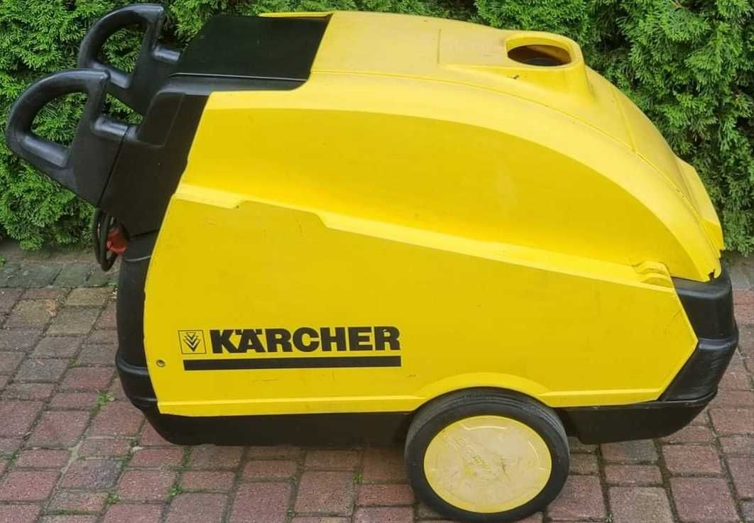 Czyszczenie kostki brukowej, elewacji wynajem myjek karcher