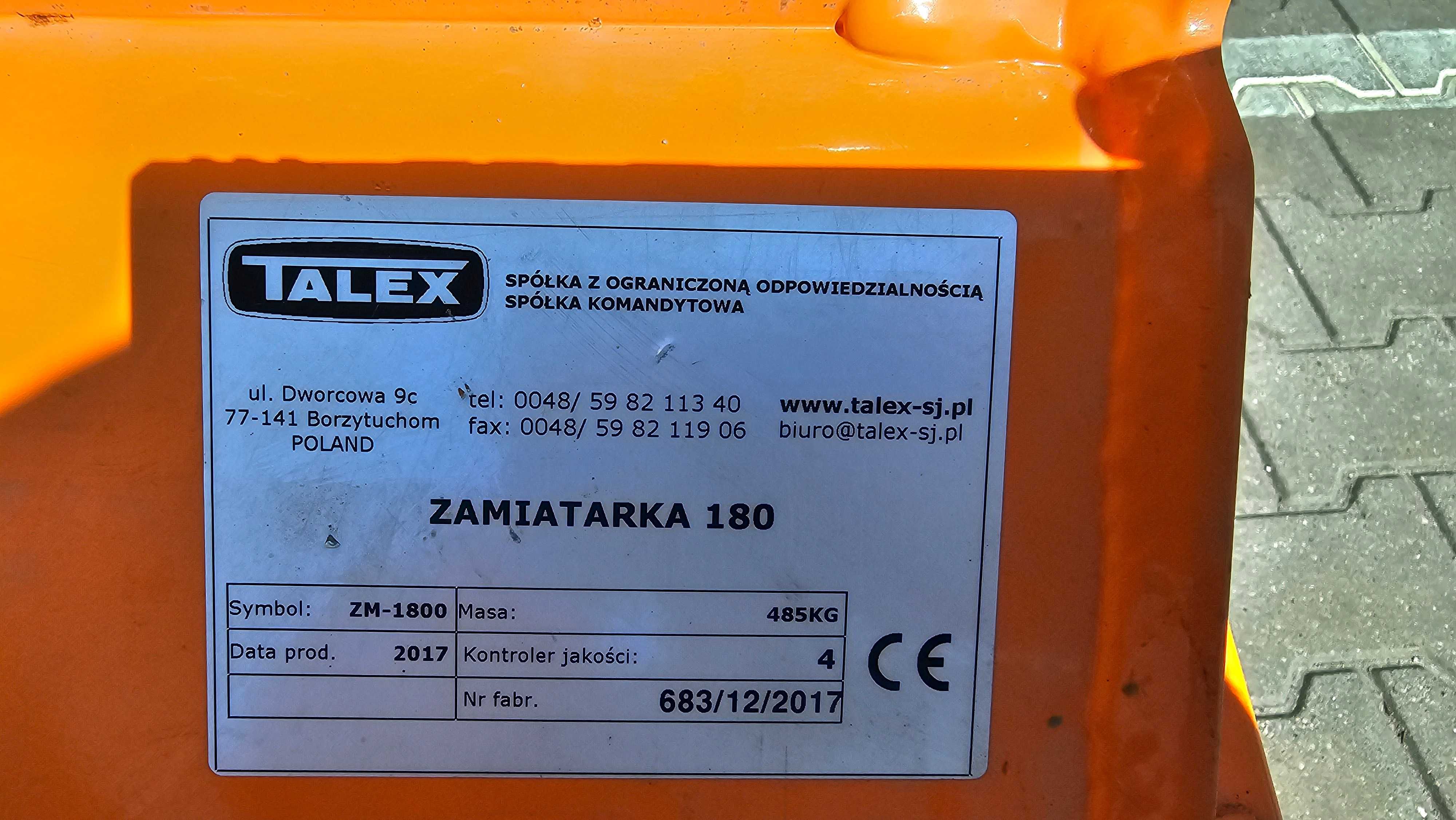 Wózek widłowy Hangcha CPQD25B-RW22-Y + Zamiatarka ZM-180