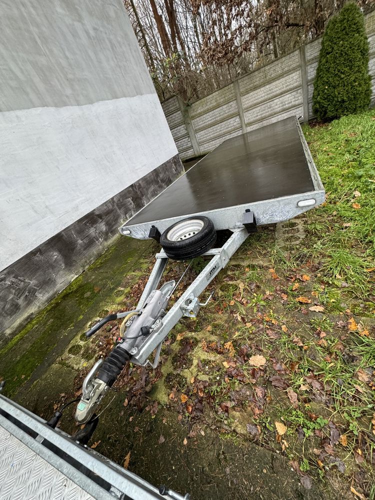 Przyczepa laweta 3 osiowa dł 6,20