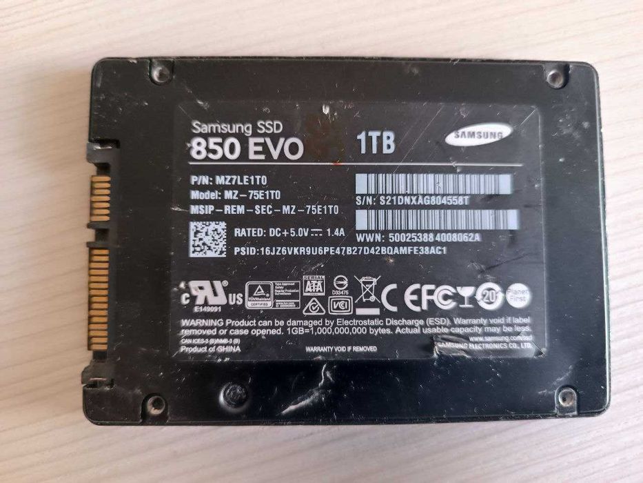 SSD Kingston Samsung 960GB 1TB ССД