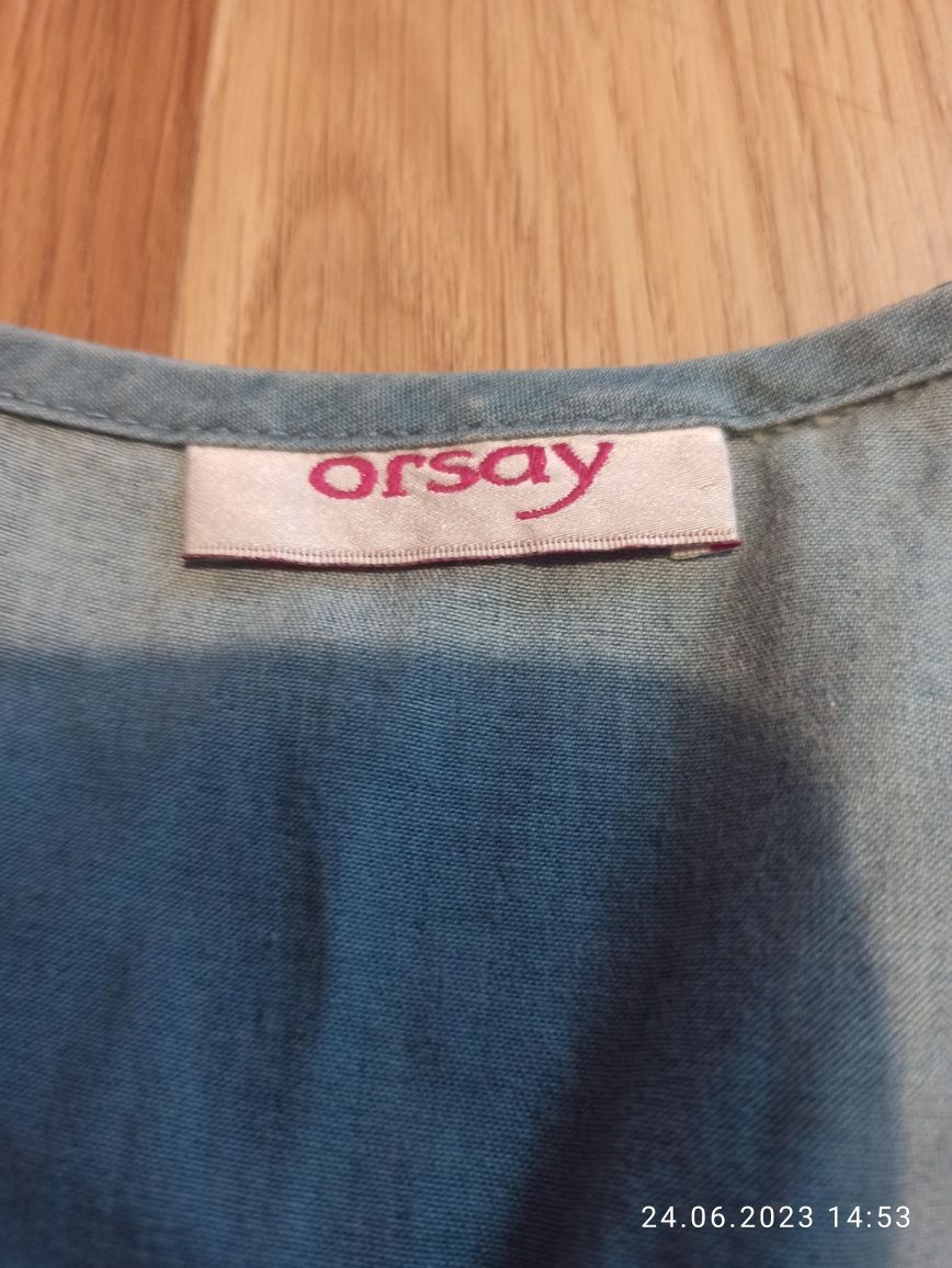 Dżinsowa sukienka firmy Orsay