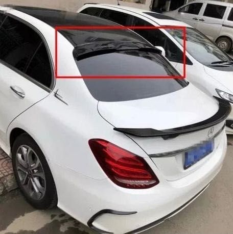 Бленда спойлер на заднее стекло козырек на крышу Mercedes w205 ц класс
