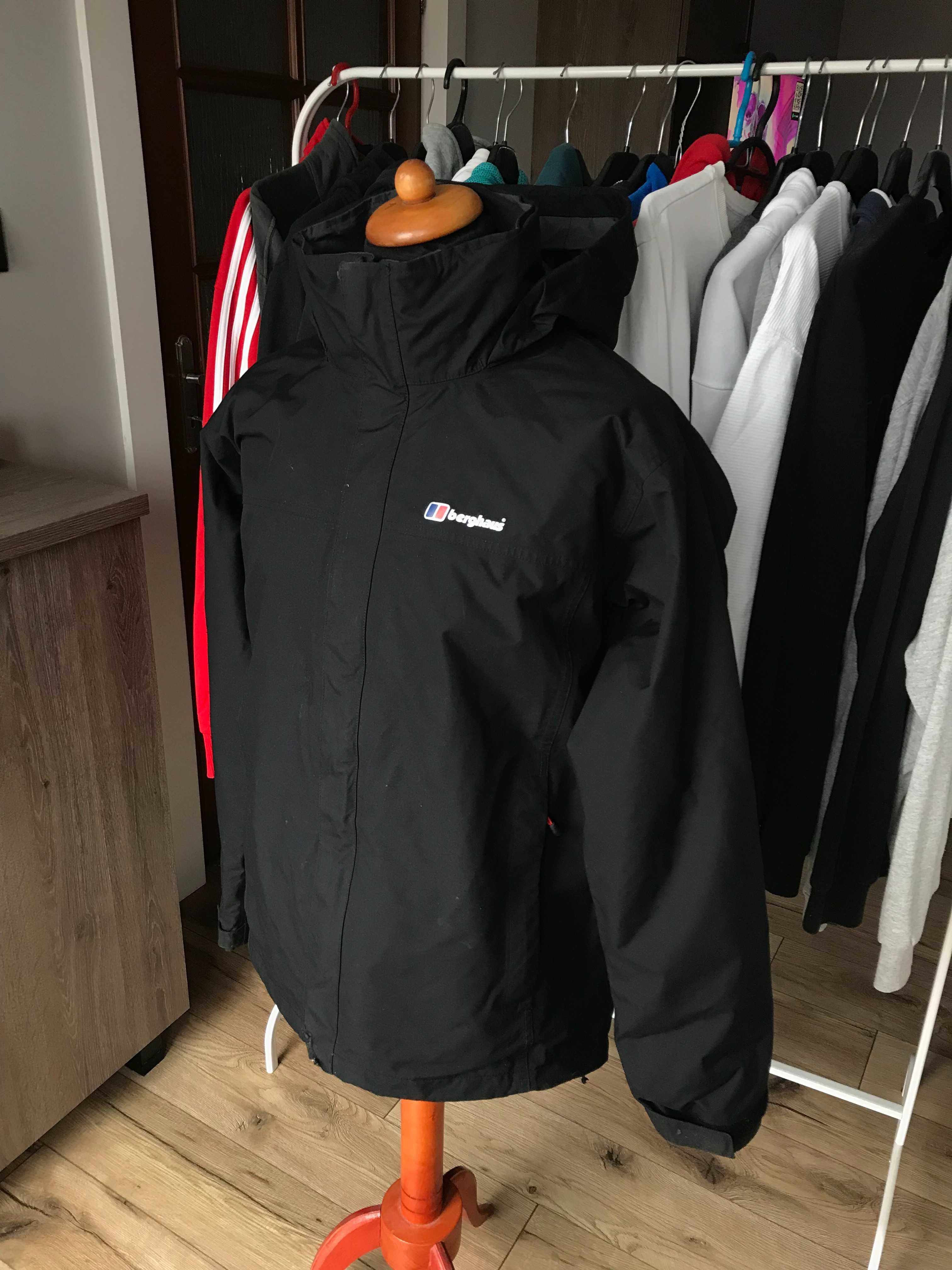 Kurtka lekka + podpinka Berghaus AQ2 rozm. XL waterproof