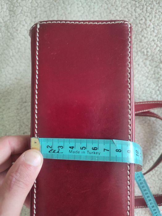 Дуже якісна шкіряна жіноча сумка із Італії