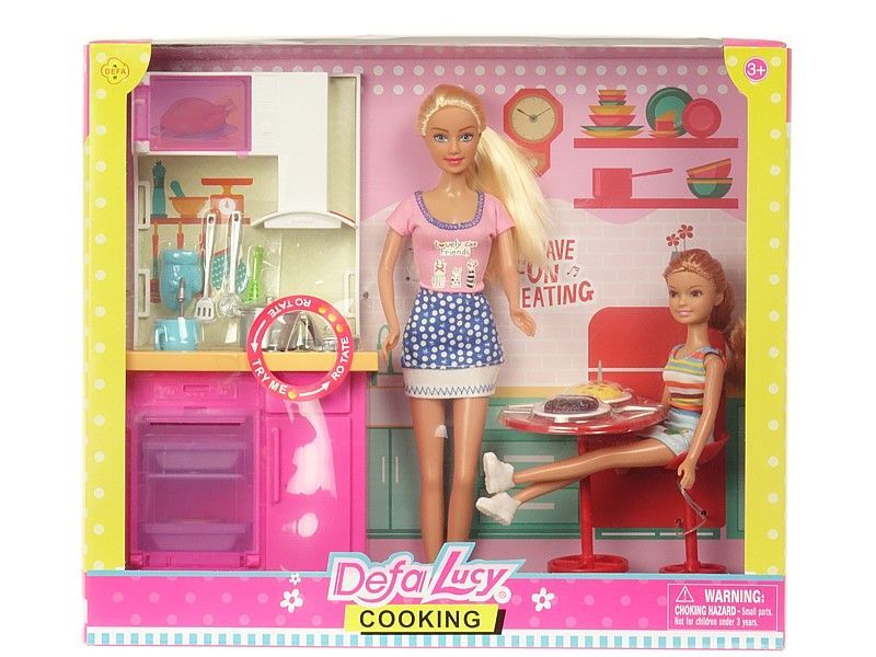 Kuchnia z lalkami