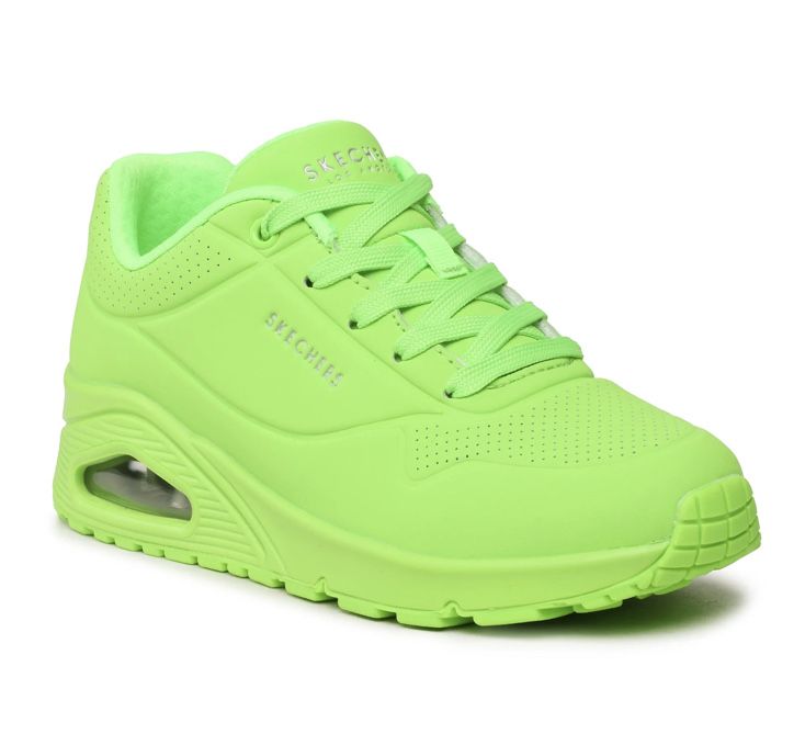 Neonowe, wegańskie sneakersy SKECHERS rozmiar 40/41 - 27cm