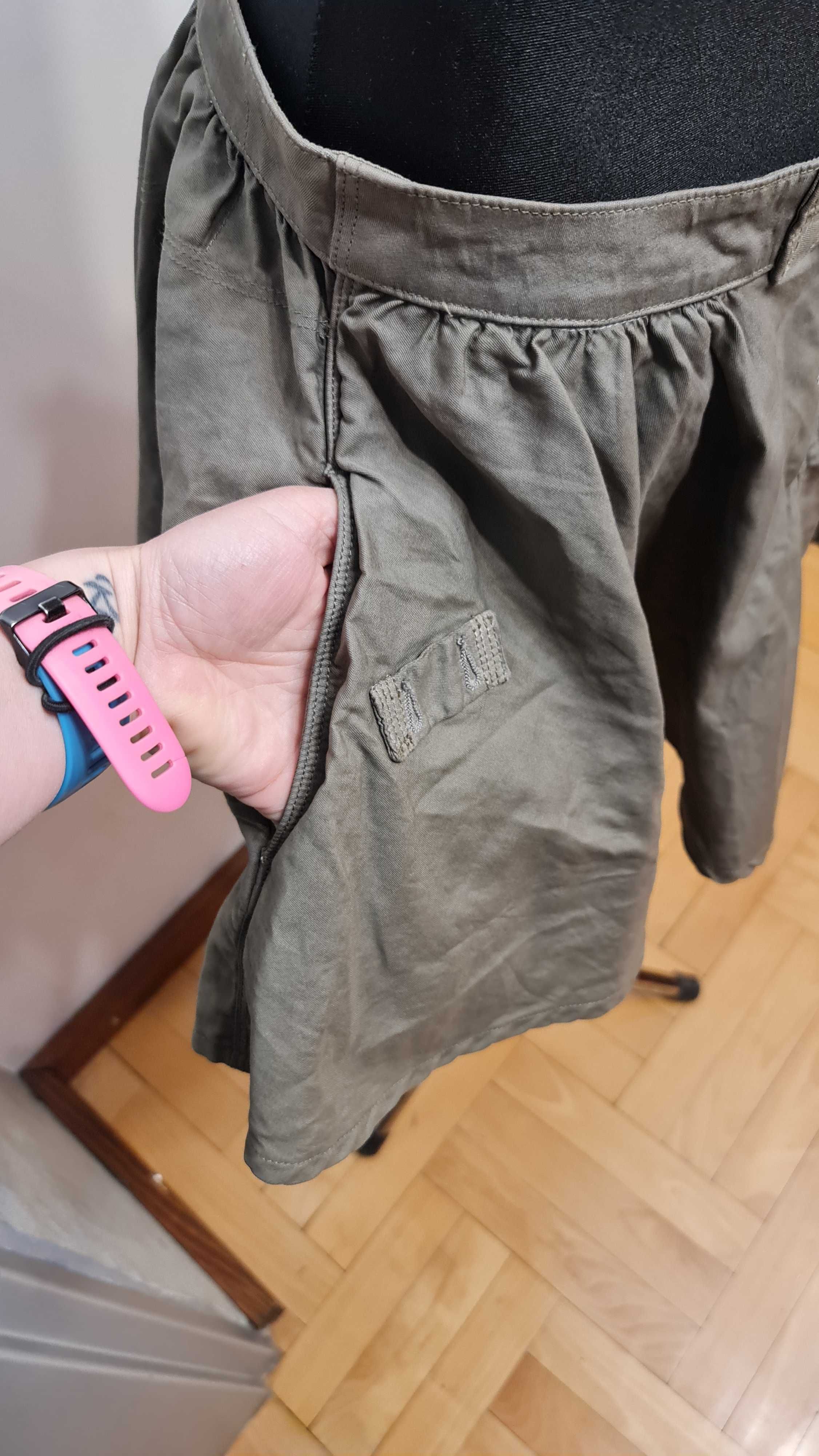 5d Nowa khaki spódnica G-star Raw rozmiar S