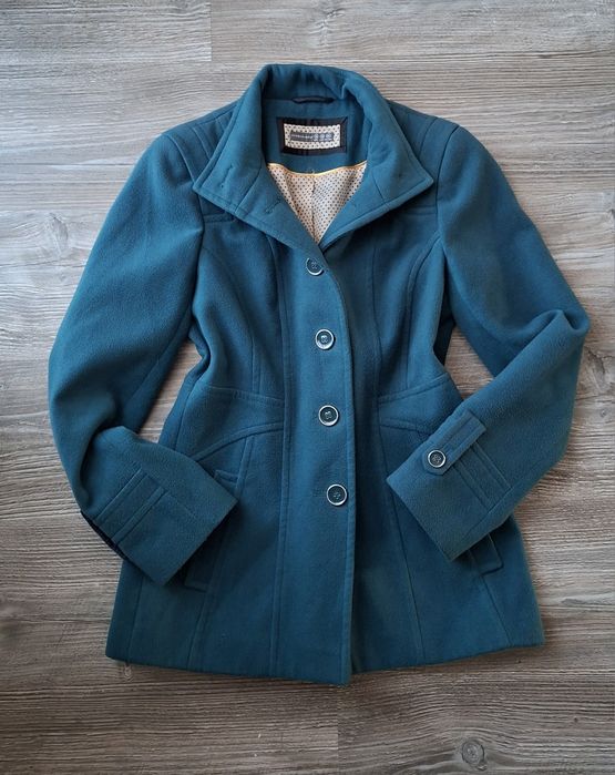 Płaszcz butelkowa zieleń S Atmosphere