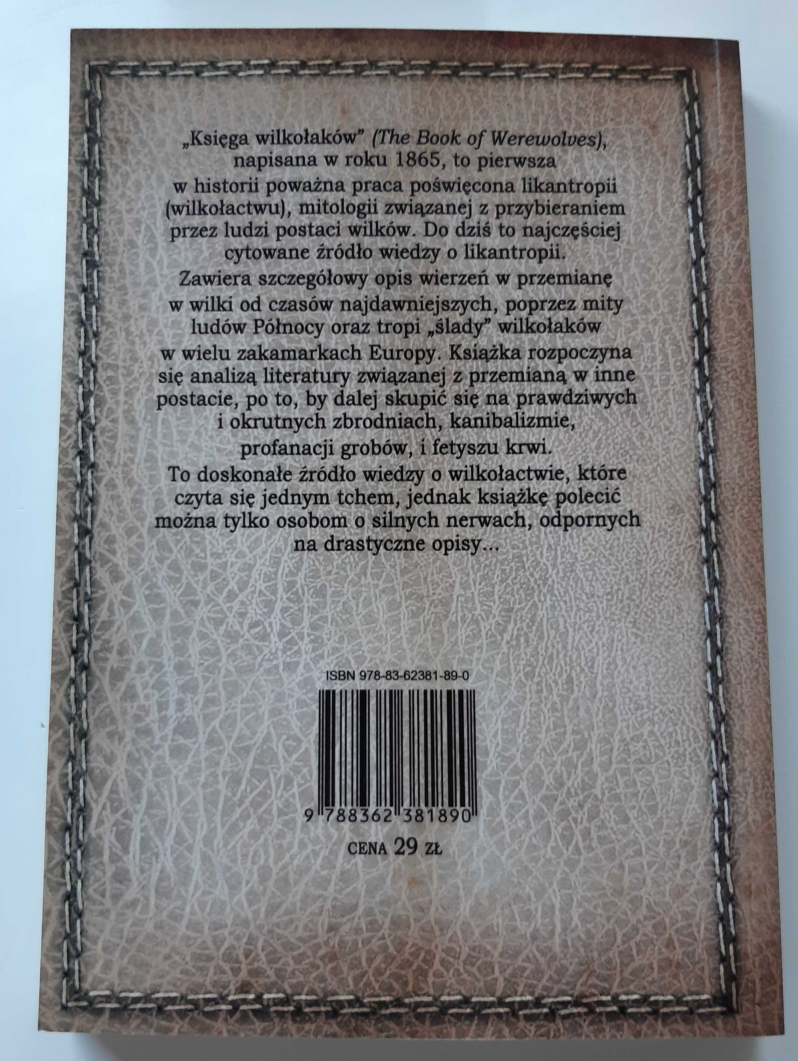 Księga Wilkołaków Sabine Baring-Gould (nowa)