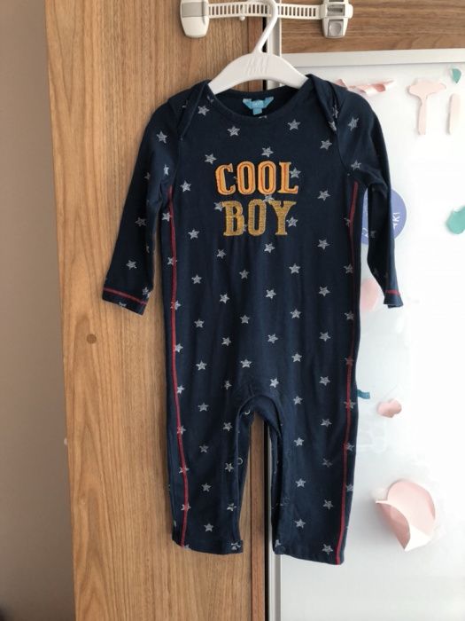 Pajac body rampers piżama KANZ 74 cm np. dla bliźniaków