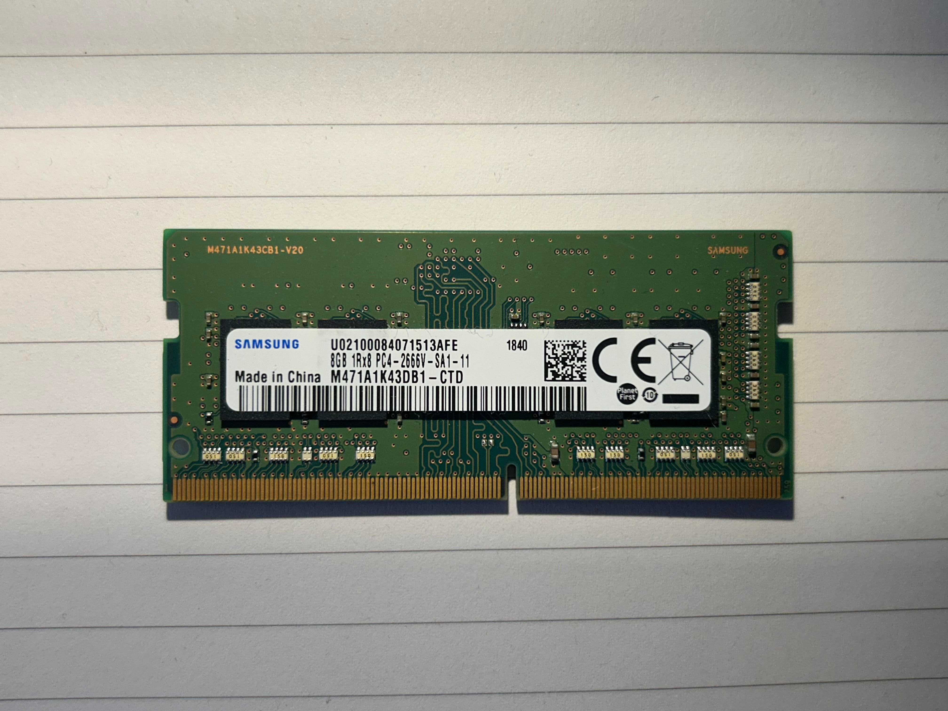Pamięć RAM DDR4 Samsung M471A1K43CB1-CTD 8 GB