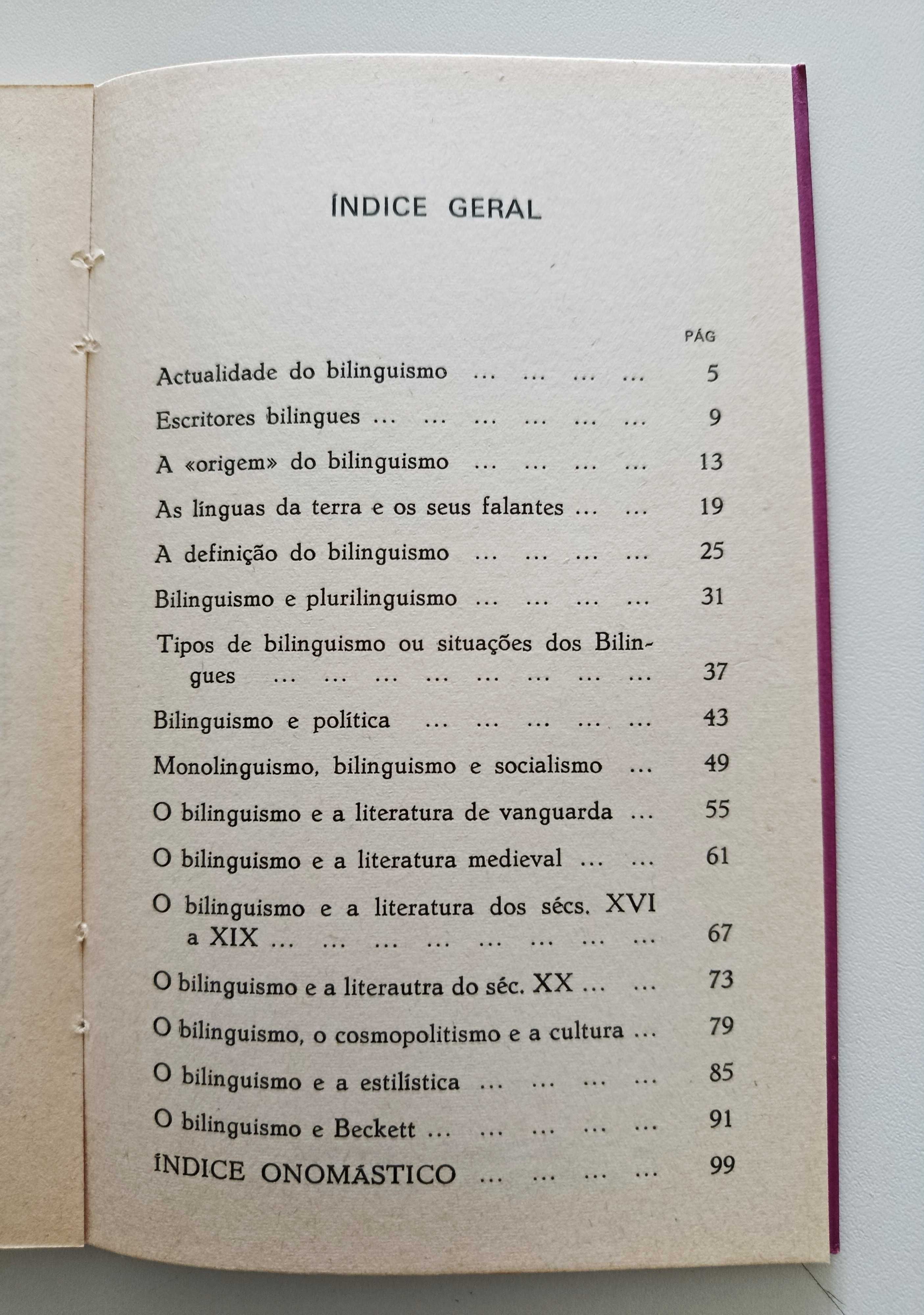 Arnaldo Saraiva | Bilinguismo e Literatura