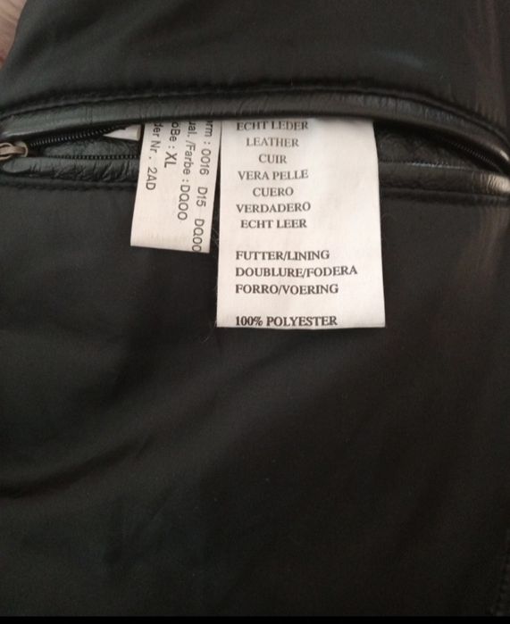 Kurtka skóra naturalna, klasyk L /XL, kurtka motocyklowa, oversize