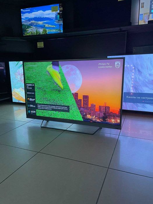 55"  4К PHILIPS Ambilight Смарт Український 55PUS6482 з Німеччини