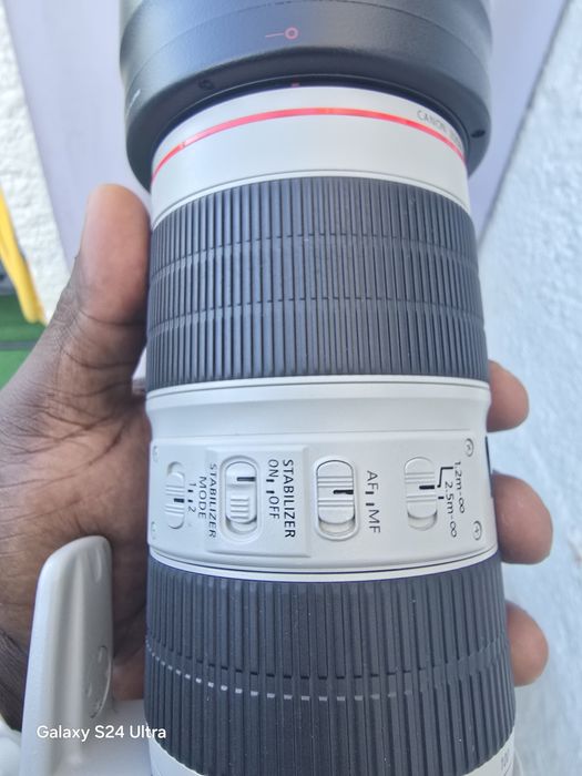 Objetiva Canon EF 70-200mm f2.8L IS III USM Como Nova com garantia