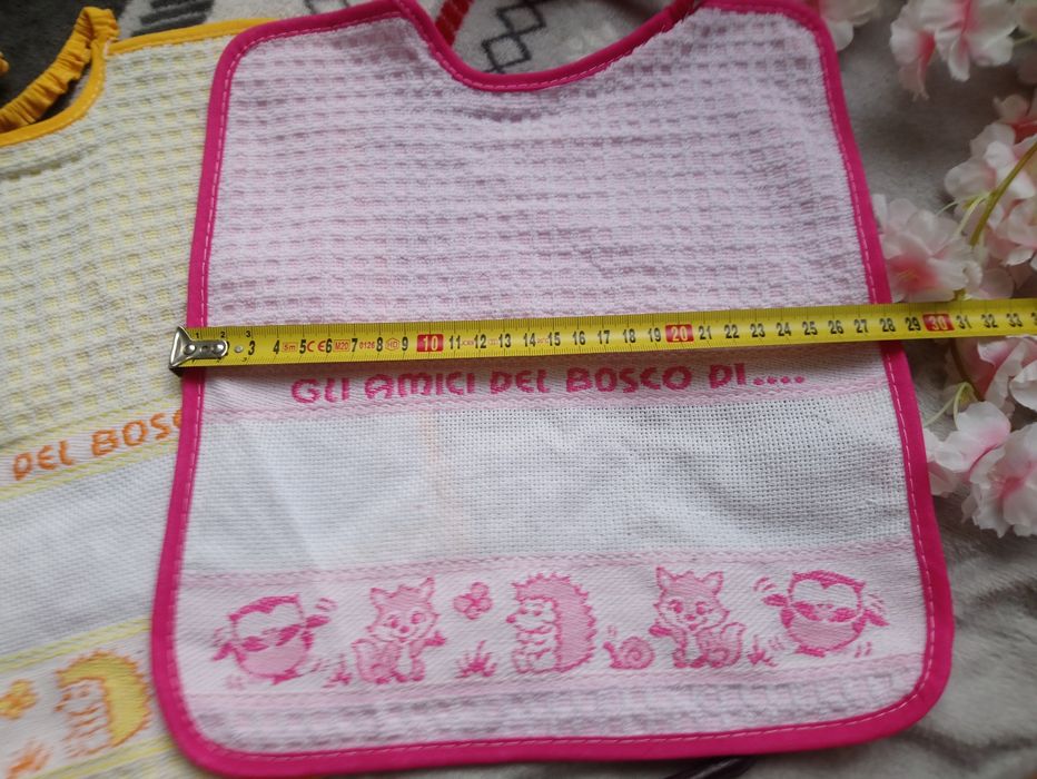 Bawełniane ręczniczki, ściereczki, śliniaki przyjaciele lasu 2szt